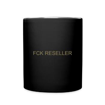FCK Reseller - Full Colour Mug - black - Front