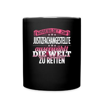 JUSTIZFACHANGESTELLTE - Die Auserwählte - Tasse einfarbig - Schwarz - Vorne