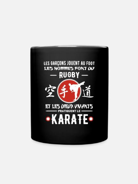 KARATE humour - Mug uni - noir