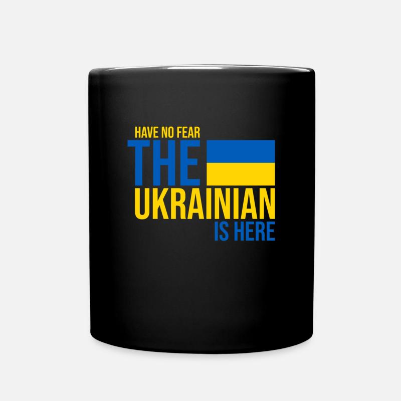 Ukraine - Full Colour Mug - black