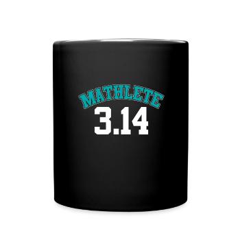 Mathe Formeln Winkel Mathematik Rechnen Zahlen - Tasse einfarbig - Schwarz - Vorne