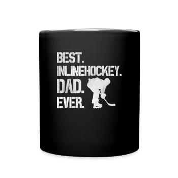 Meilleur hockey en ligne Papa Papa Hockey Cadeau - Mug uni - noir - Devant