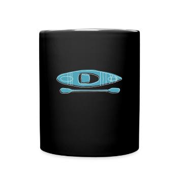 kayak - Mug uni - noir - Devant