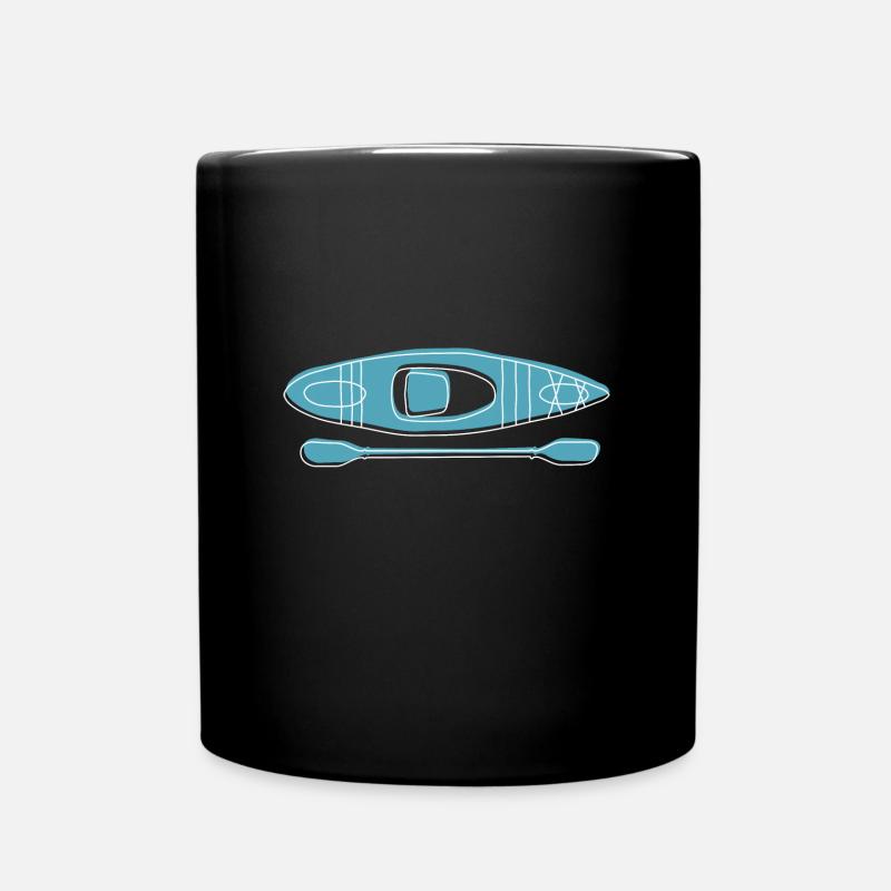 kayak - Mug uni - noir