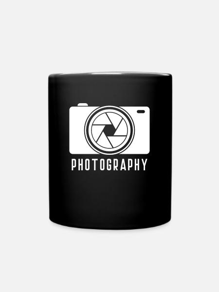 Fotografie - Tasse einfarbig - Schwarz
