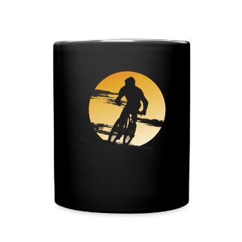 Mountainbiker Mountain Bike Bicycle Gift Sport - Mug uni - noir - Devant