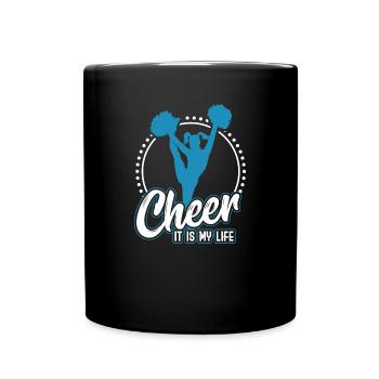 Cheerleading - Full Colour Mug - black - Front