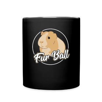 Rongeur cadeau animal de compagnie de cochon d'Inde - Mug uni - noir - Devant