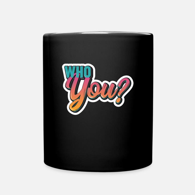 Cadeau de dessin animé comique bulle pop art rétro - Mug uni - noir