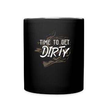 do pottery - Full Colour Mug - black - Front