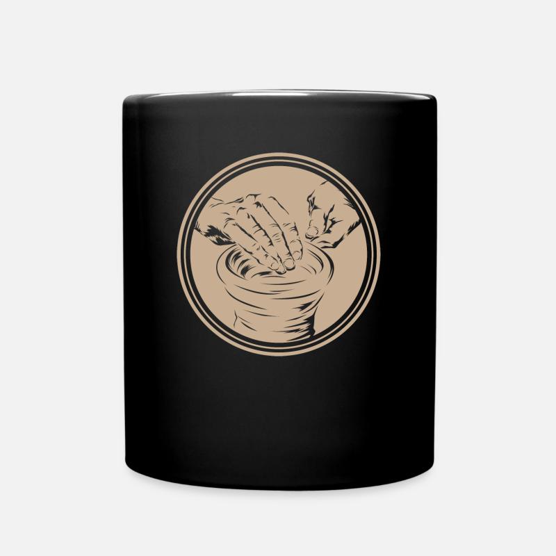 faire la poterie - Mug uni - noir