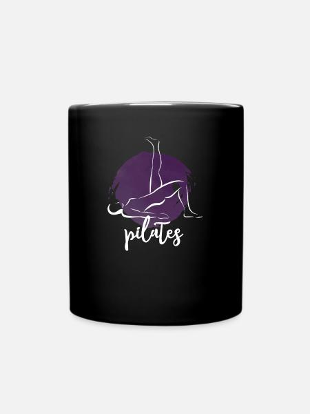 Pilates - Full Colour Mug - black