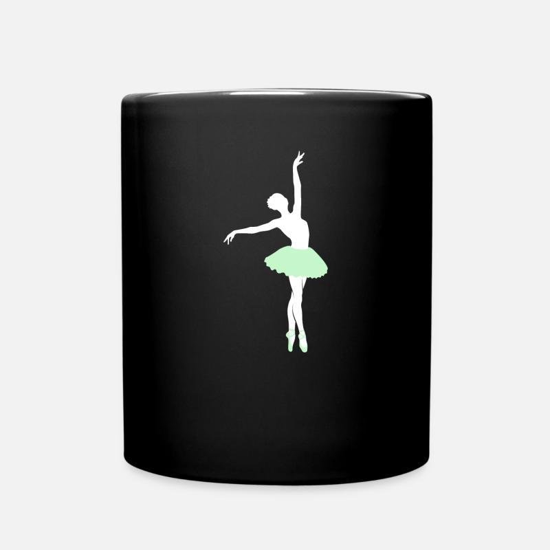 Ballett - Tasse einfarbig - Schwarz