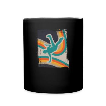 Breakdancing - Full Colour Mug - black - Front