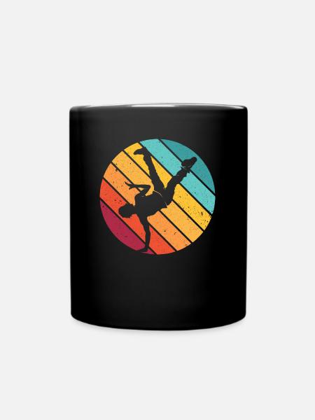 Breakdance Breakdancer musique hip hop cadeau danse - Mug uni - noir
