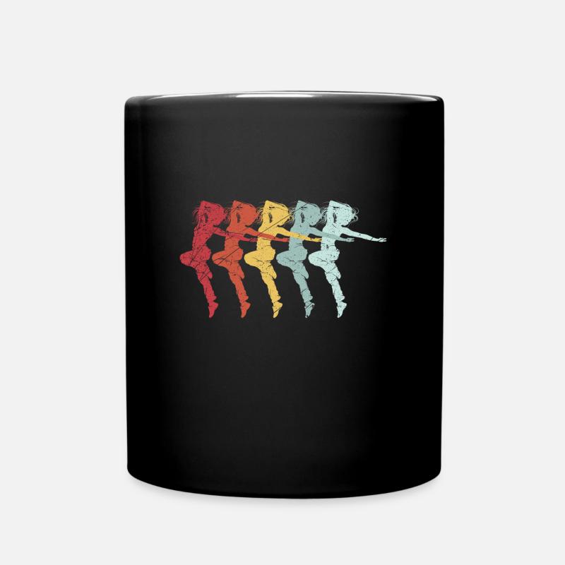Breakdance Breakdancer Musik Hip Hop Geschenk Tanz - Tasse einfarbig - Schwarz