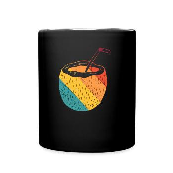 coconut - Full Colour Mug - black - Front