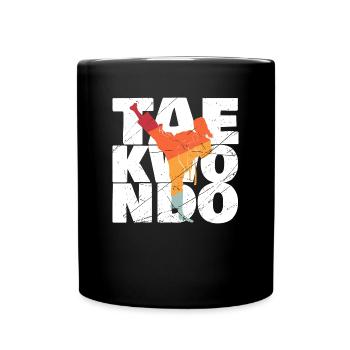 Arts martiaux Tae kwon do cadeau Taekwondo Sport - Mug uni - noir - Devant