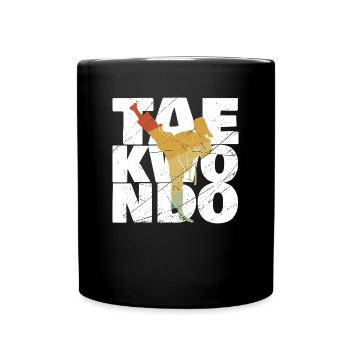 Arts martiaux Tae kwon do cadeau Taekwondo Sport - Mug uni - noir - Devant