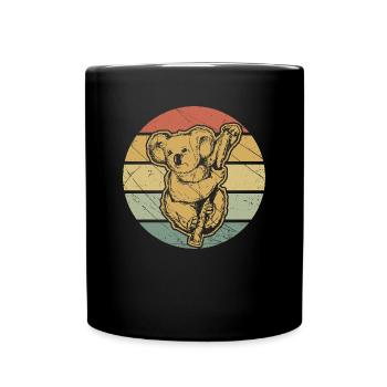 Koala bear - Full Colour Mug - black - Front