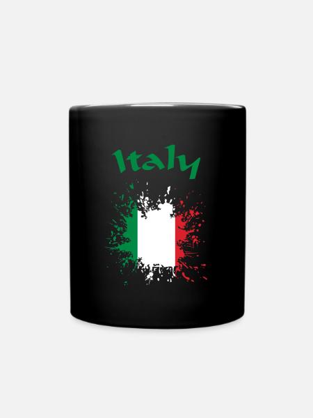 Italie Italie Italie - Mug uni - noir