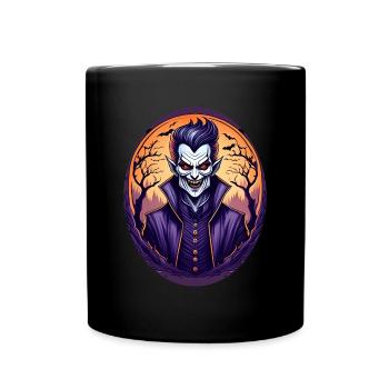 Gruseliges Fête d’Halloween Kostüm Vampir - Mug uni - noir - Devant