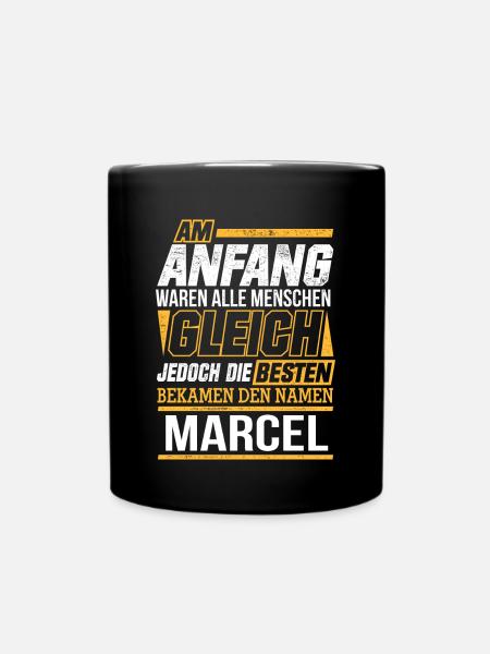 MARCEL - Die Besten - Tasse einfarbig - Schwarz