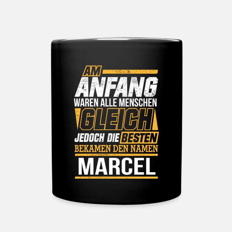 MARCEL - Die Besten - Tasse einfarbig - Schwarz