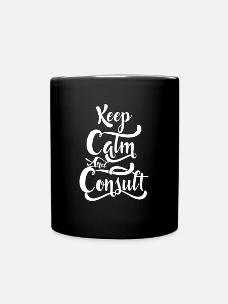 Consultant | Cadeau pour les consultants - Mug uni - noir