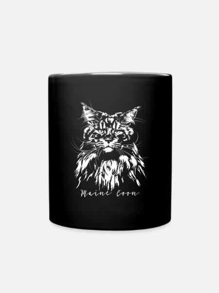 Idée de cadeau Wilsign de MAINE COON Cat Cats - Mug uni - noir