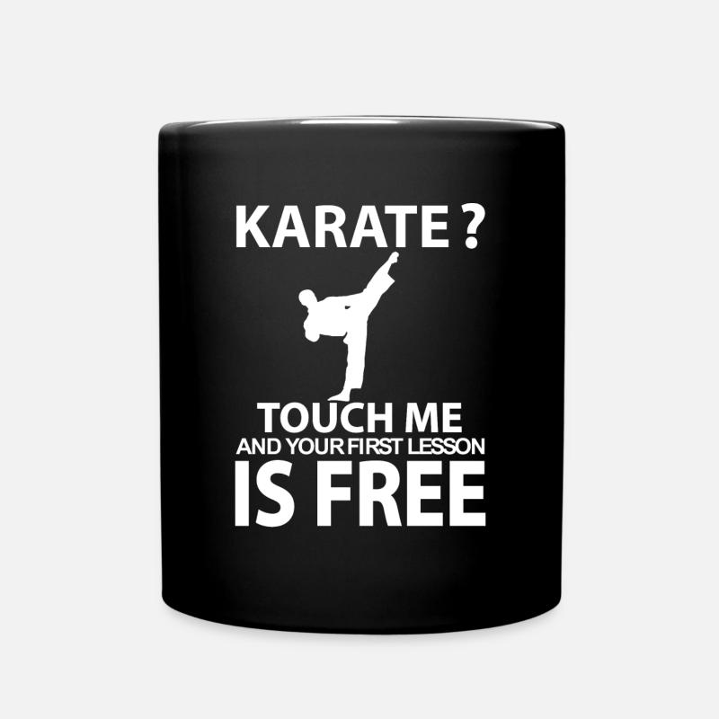 karate - Full Colour Mug - black
