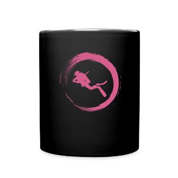 diver - Full Colour Mug - black - Front