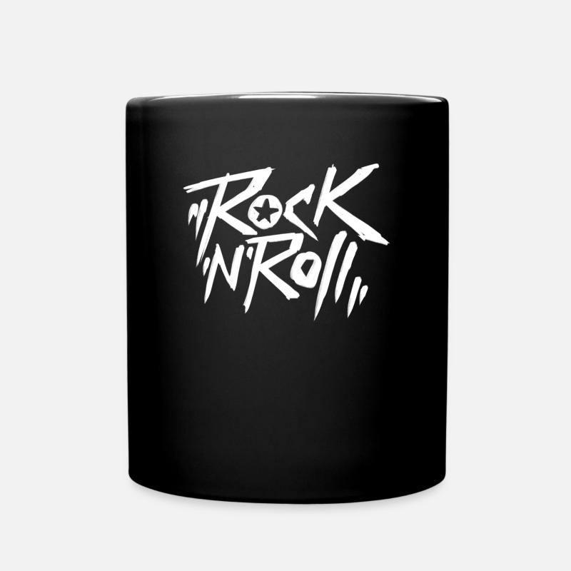 Rock N Roll - Mug uni - noir
