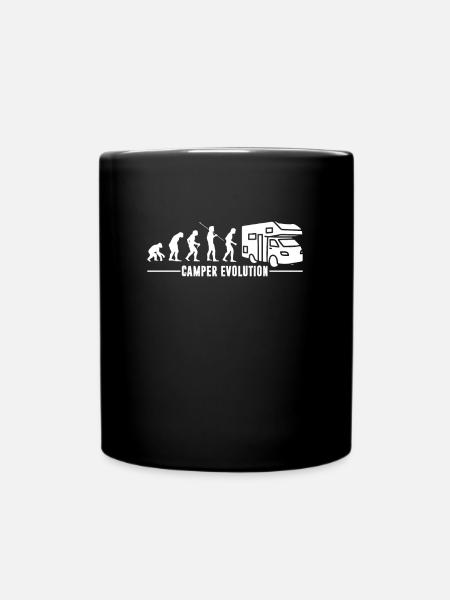 Caravan Camping Evolution Camper - Tasse einfarbig - Schwarz