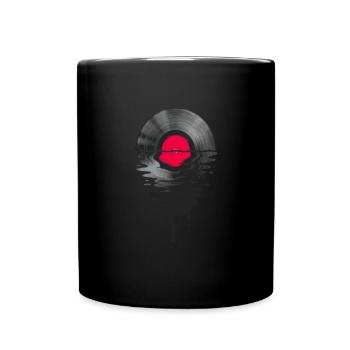 Classical music records gift - Full Colour Mug - black - Front
