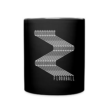 floorball floorball - Full Colour Mug - black - Front