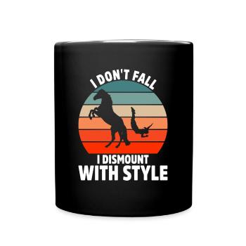 Acrobate Riding Rider Vaulter Acrobat - Mug uni - noir - Devant