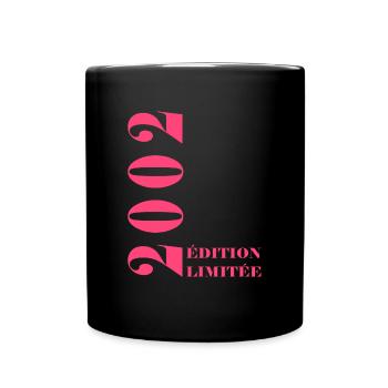 Edition limitée 2002 - Mug uni - noir - Devant