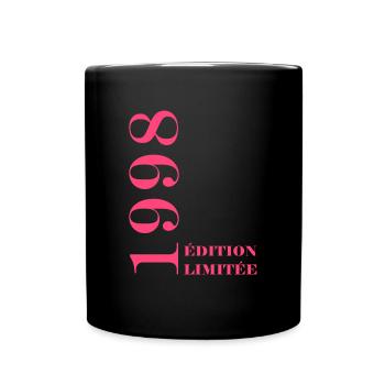 Edition limitée 1998 - Mug uni - noir - Devant