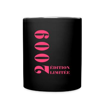 Edition limitée 2009 - Mug uni - noir - Devant