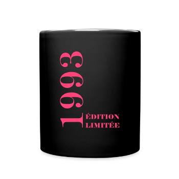 Edition limitée 1993 - Mug uni - noir - Devant