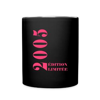 Edition limitée 2005 - Mug uni - noir - Devant