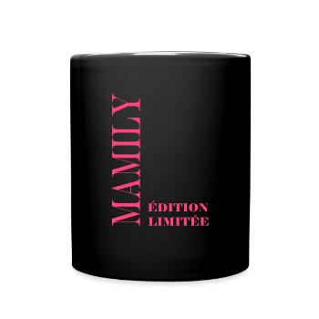 mamily - Mug uni - noir - Devant