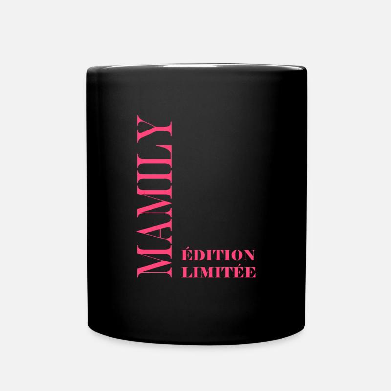 mamily - Mug uni - noir