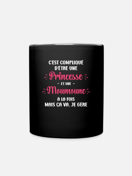 moumoune - Mug uni - noir