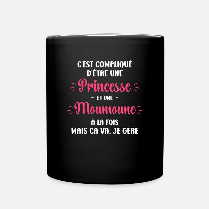 moumoune - Mug uni - noir