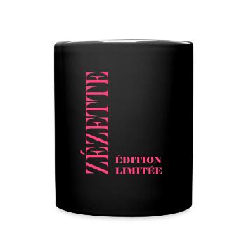 Zézette - Mug uni - noir - Devant