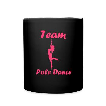 Women's pole dancing pole dancing - Full Colour Mug - black - Front