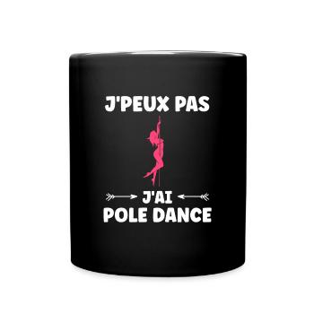 Women's pole dancing pole dancing - Full Colour Mug - black - Front