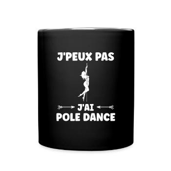 Women's pole dancing pole dancing - Full Colour Mug - black - Front
